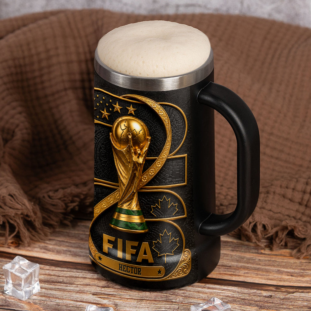 The Cup Of 2026 - Personalized Soccer Beer Stein