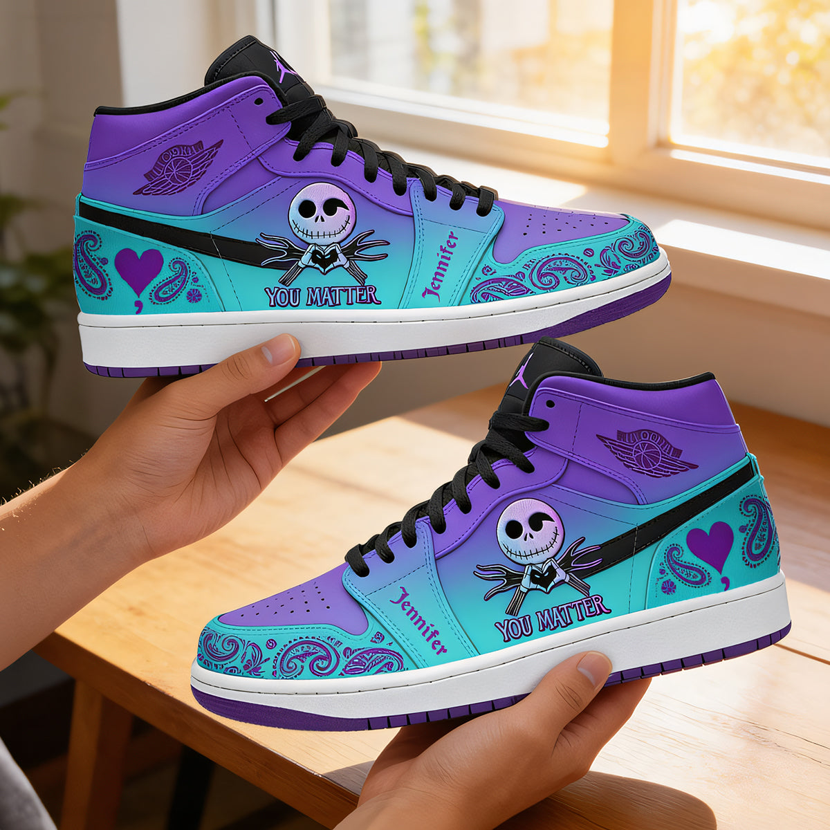 You Matter - Personalized Suicide Prevention Air Jordan Hightop