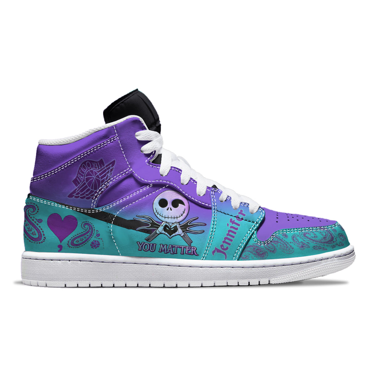 You Matter - Personalized Suicide Prevention Air Jordan Hightop