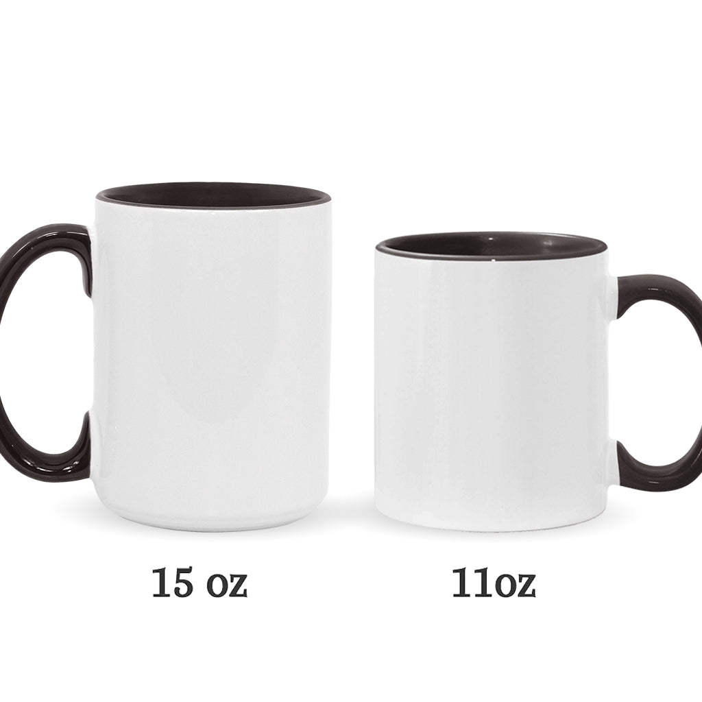 Who Is The Champion? - Personalized Soccer Accent Mug