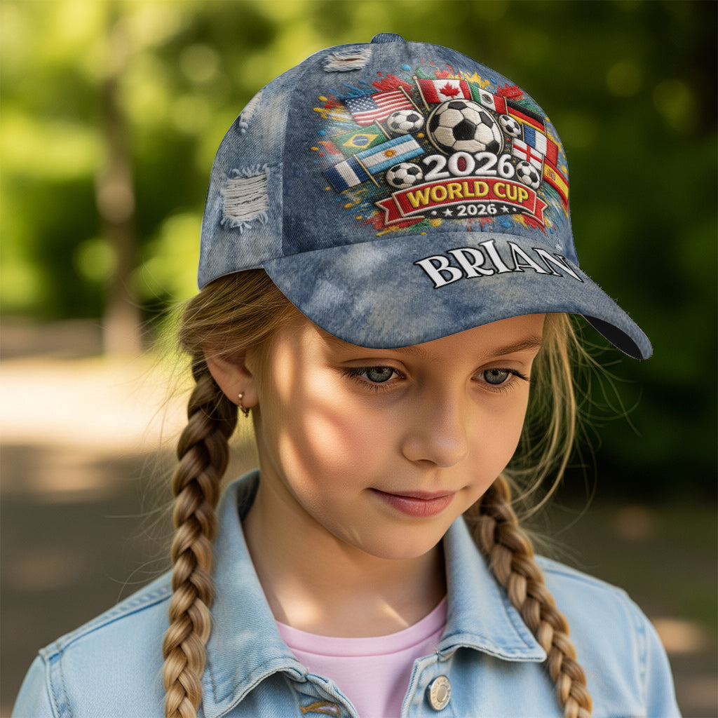 Love Soccer - Personalized Soccer Classic Cap