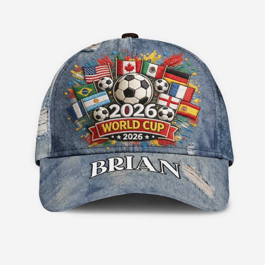 Love Soccer - Personalized Soccer Classic Cap