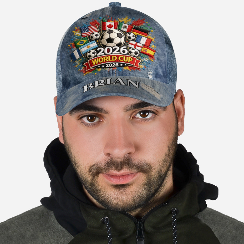 Love Soccer - Personalized Soccer Classic Cap