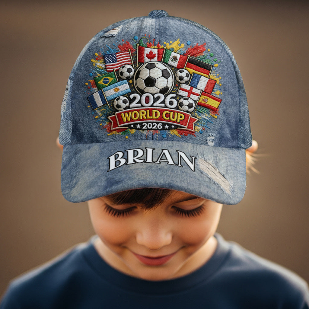 Love Soccer - Personalized Soccer Classic Cap