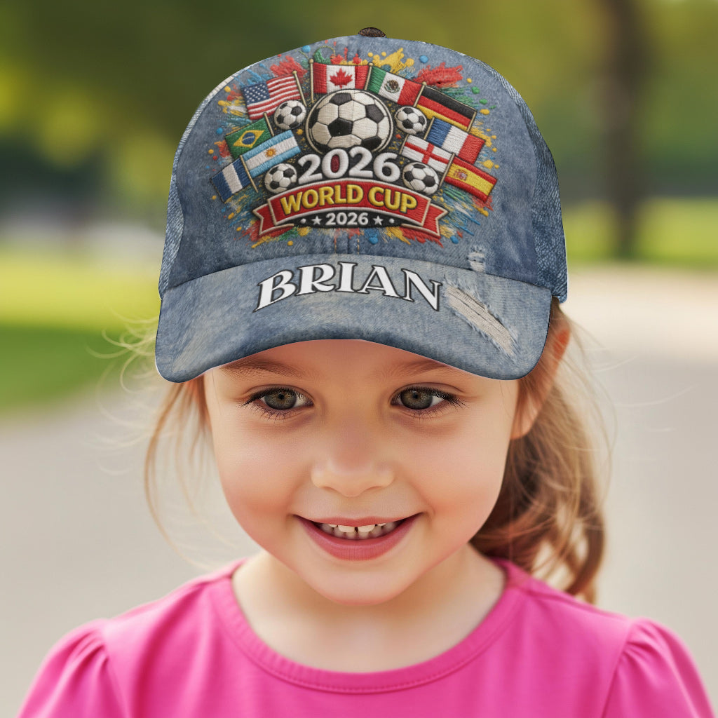 Love Soccer - Personalized Soccer Classic Cap