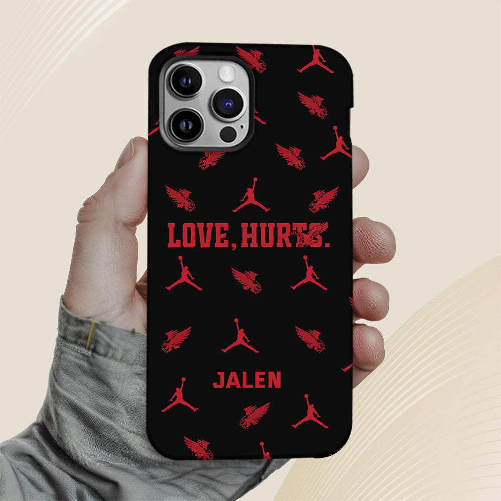 Love Is Hurts - Personalized Full Print Phone Case