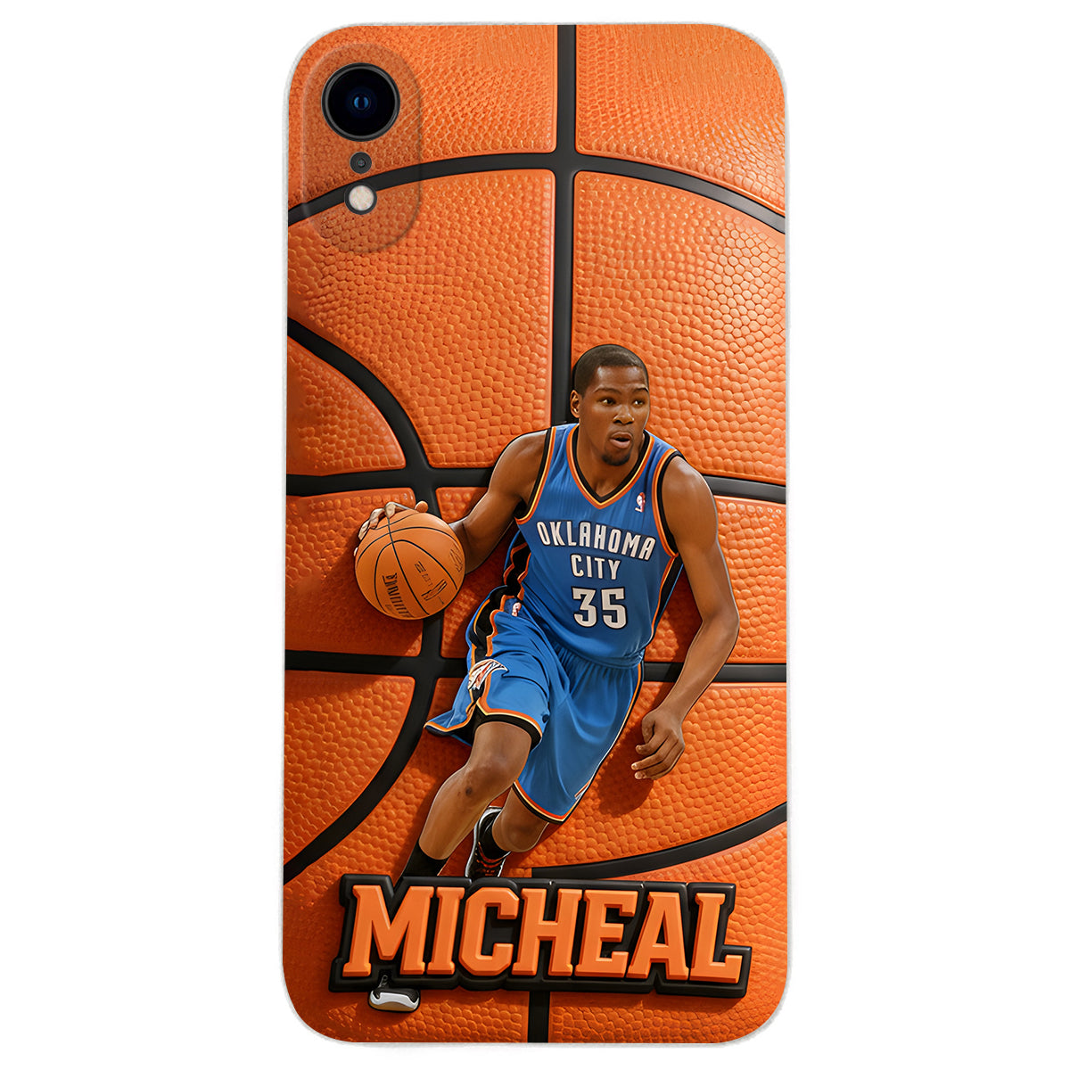 Love Basketball - Personalized Sport Leather Phone Case