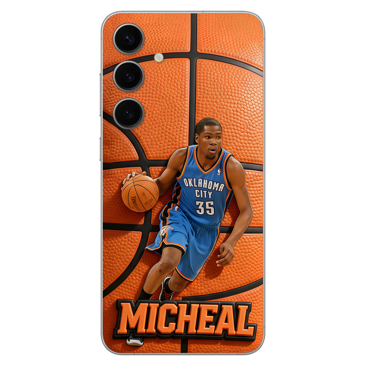 Love Basketball - Personalized Sport Leather Phone Case