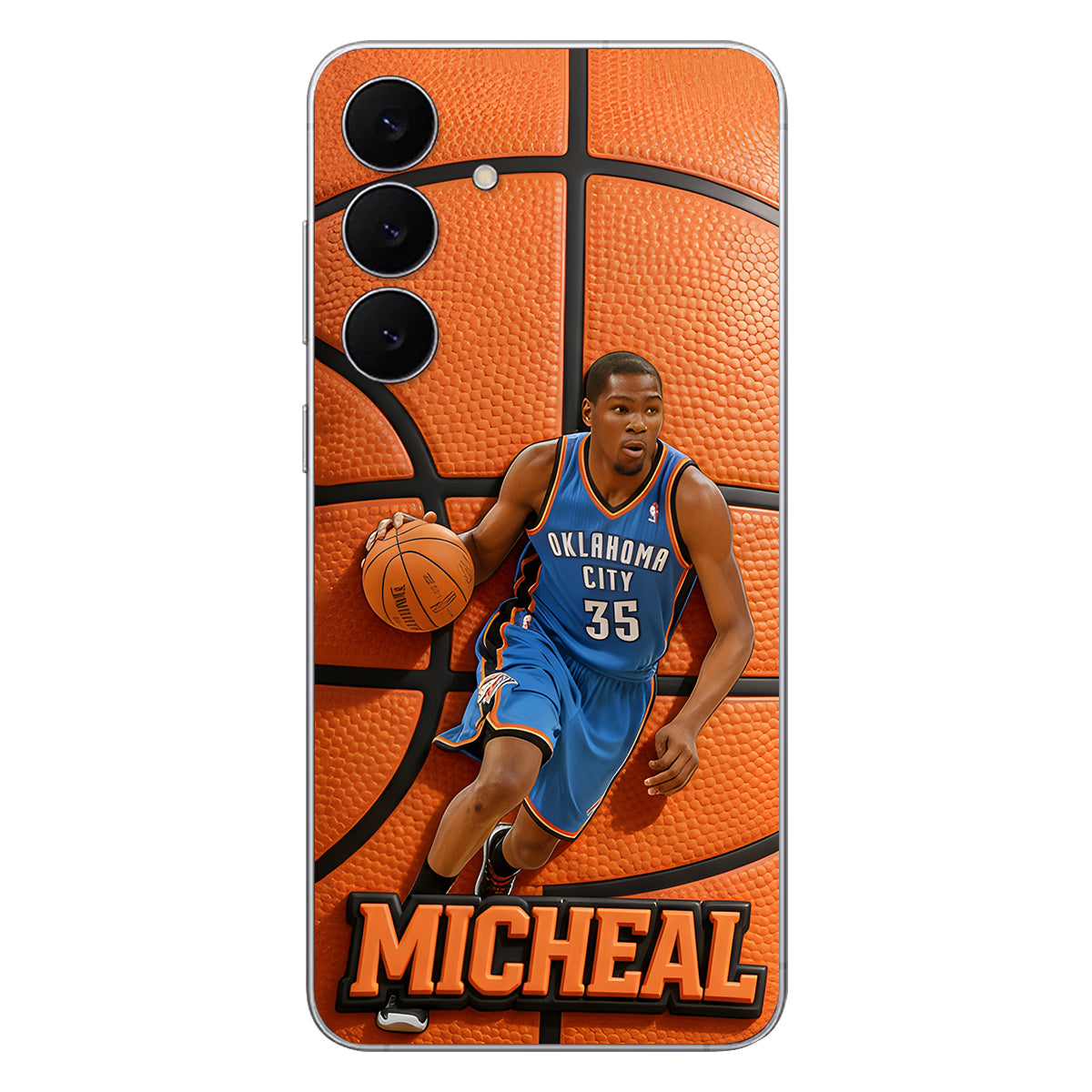 Love Basketball - Personalized Sport Leather Phone Case