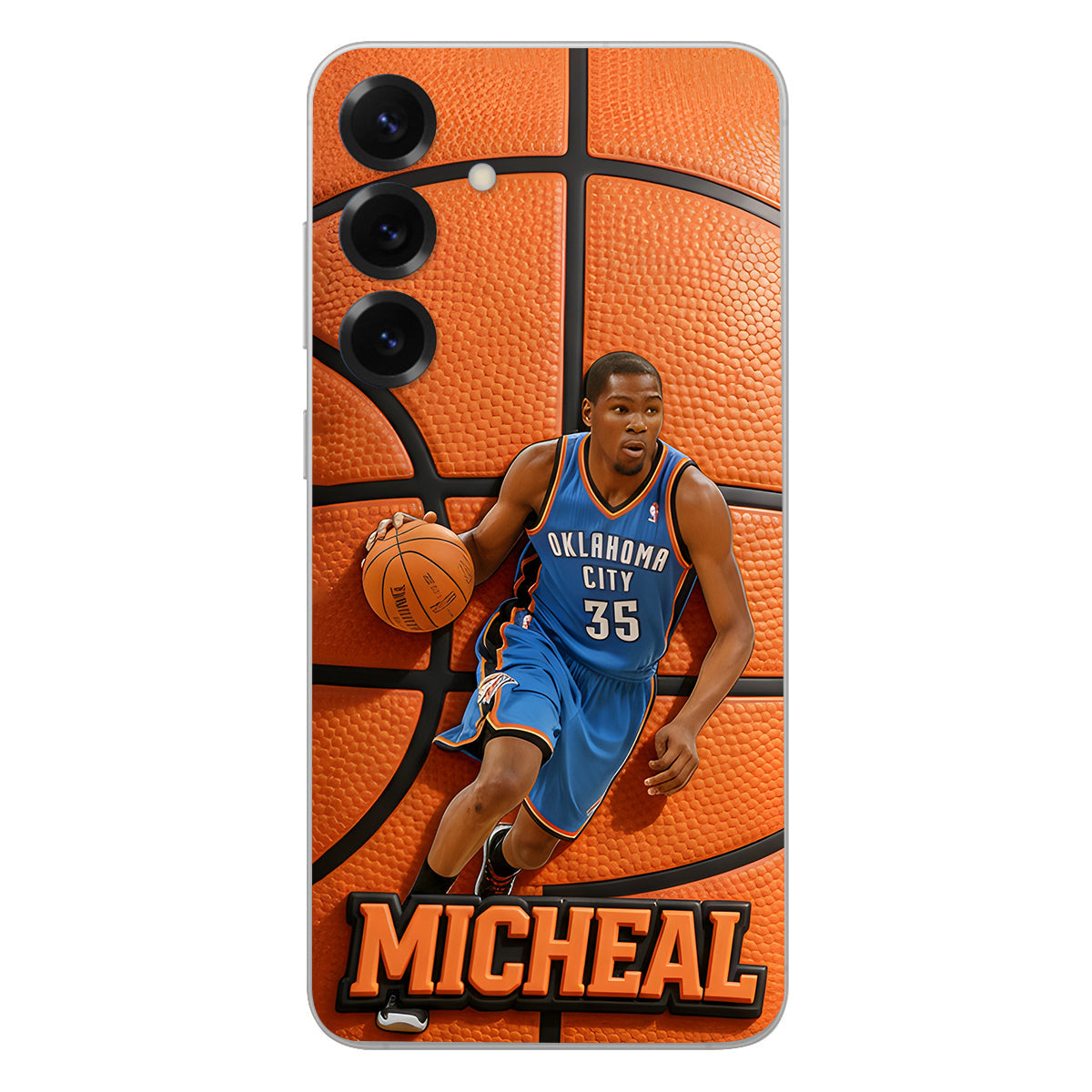 Love Basketball - Personalized Sport Leather Phone Case