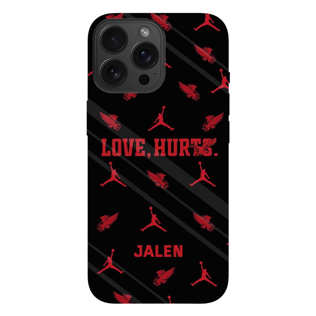 Love Is Hurts - Personalized Full Print Phone Case