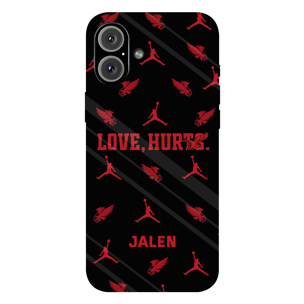Love Is Hurts - Personalized Full Print Phone Case